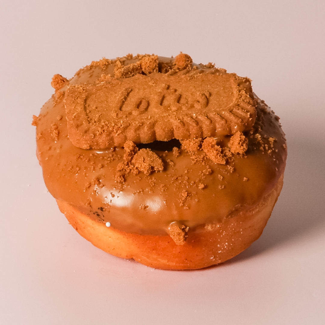 Biscoff Doughnuts - Vegan