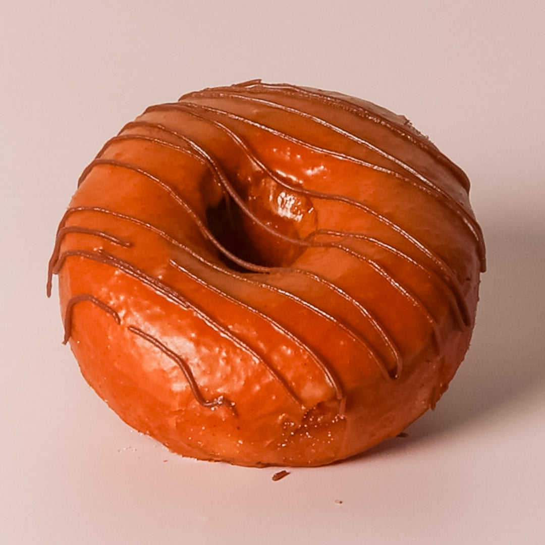 Caramel Glaze Doughnuts - Vegan