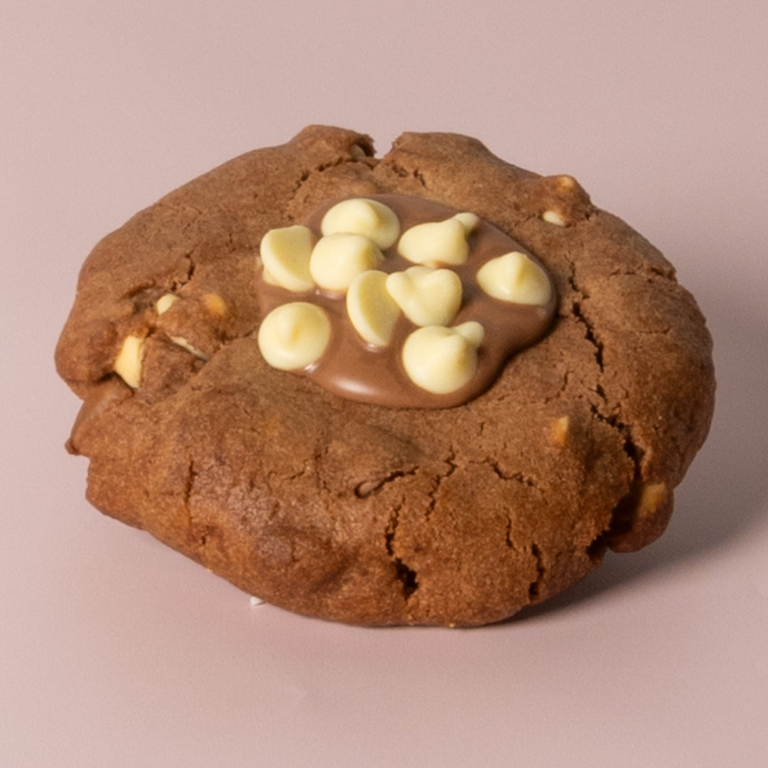 Triple Chocolate Chunk Cookies