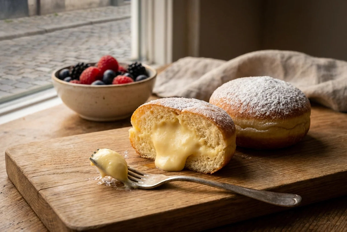 Professional header image for industry analysis: Custard Doughnuts: Why the Filling Is the Real Freshness ...