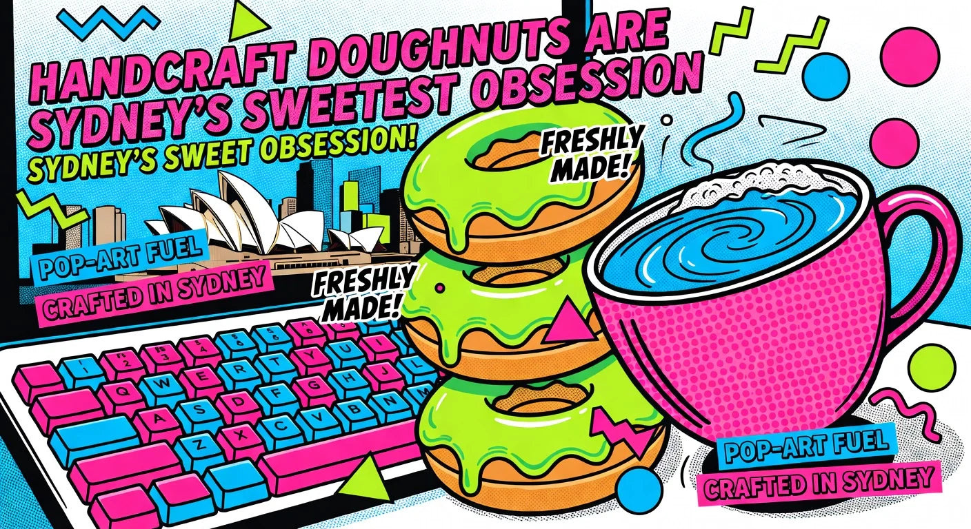 Professional header image for list-based article: Handcraft Doughnuts Are Sydney's Sweetest Obsession