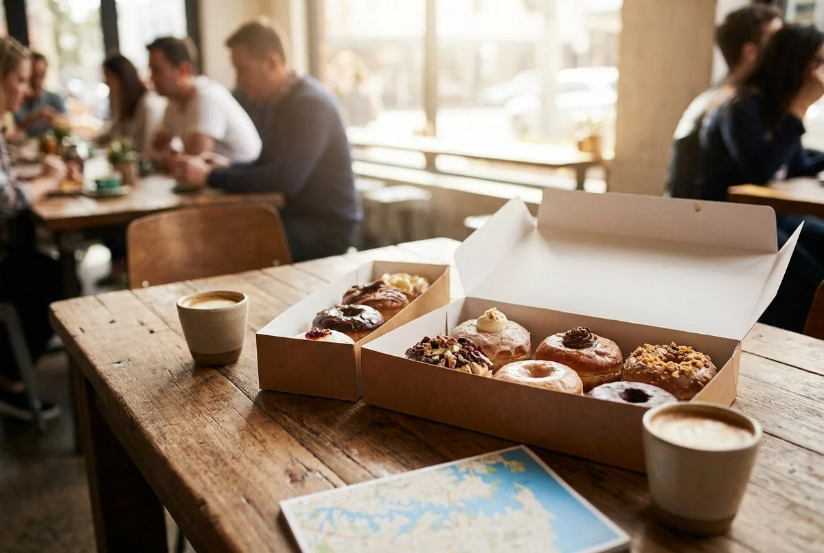 Professional header image for comparison analysis: Boston Doughnuts Chatswood Reviews: But Have You Tried Th...