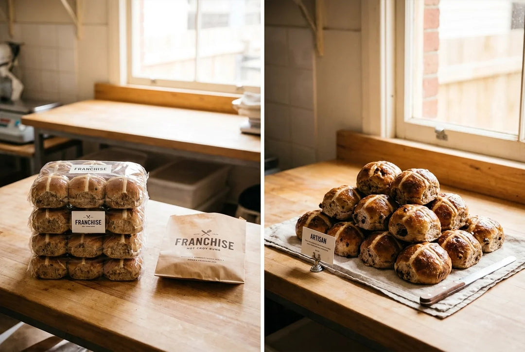 Bakers Delight Hot Cross Buns vs Handcrafted: Which Are Worth Eating?