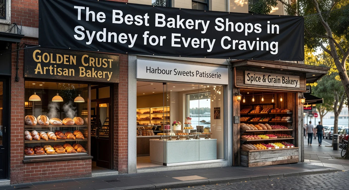 Professional header image for list-based article: The Best Bakery Shops in Sydney for Every Craving