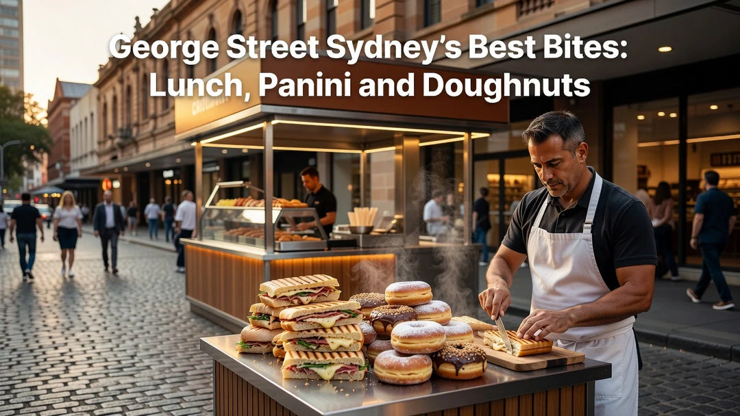 George Street Sydney's Best Bites: Lunch, Panini and Doughnuts