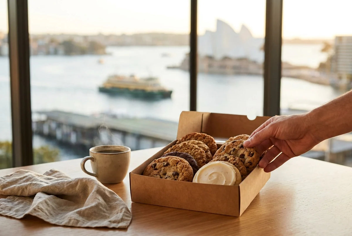 Professional header image for list-based article: Cookie Delivery in Sydney: Why You Absolutely Deserve This