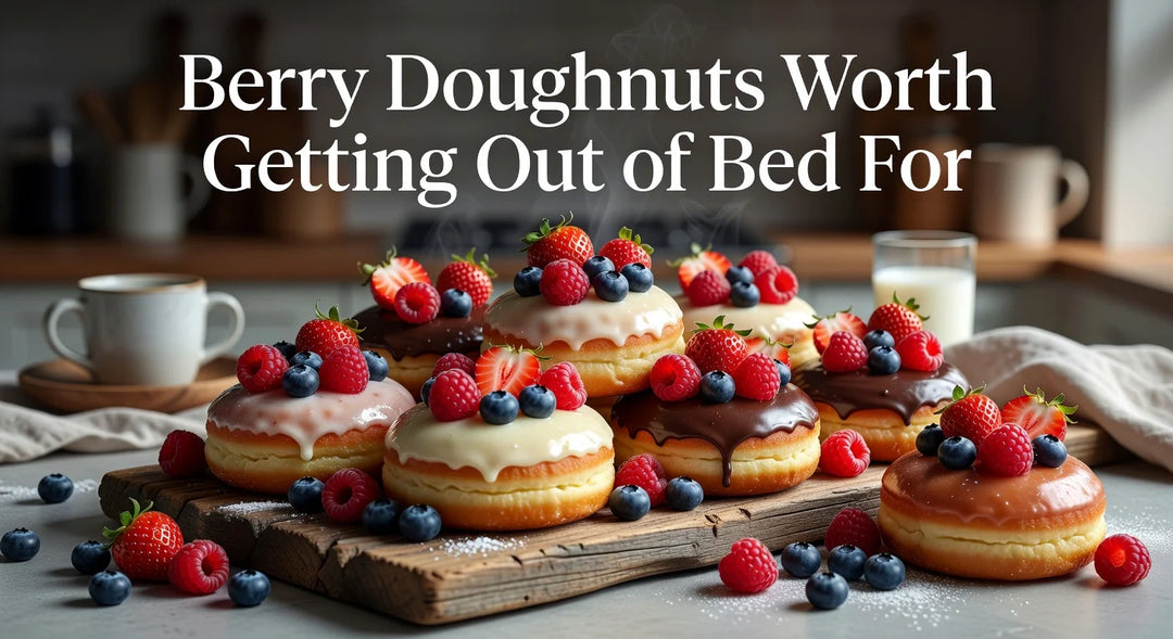 Berry Doughnuts Worth Getting Out of Bed For