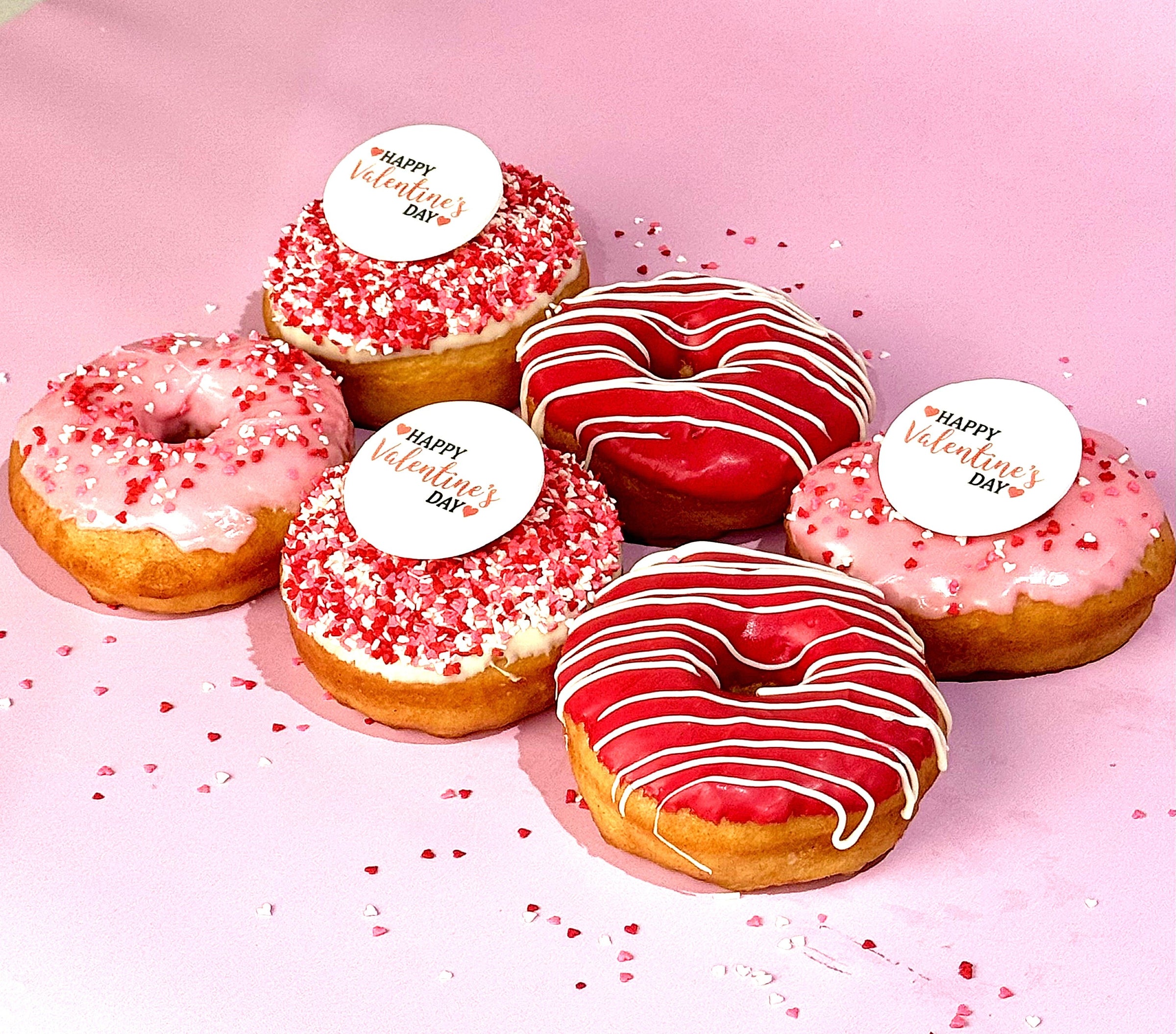 Valentine's Day Doughnuts