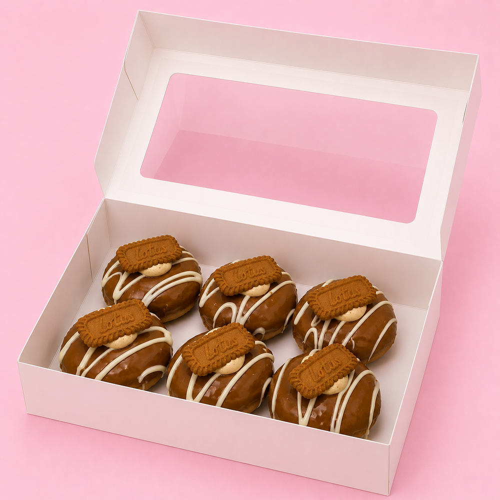 Biscoff Cream Doughnuts