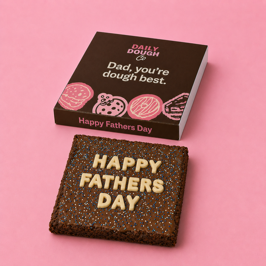Father's Day Brownie Slab