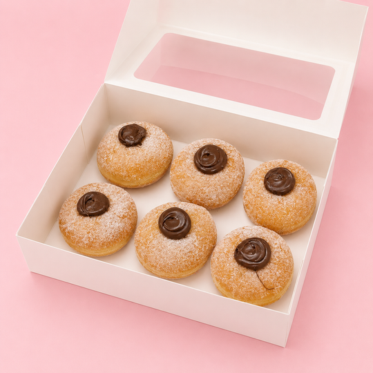 Nutella Filled Doughnuts