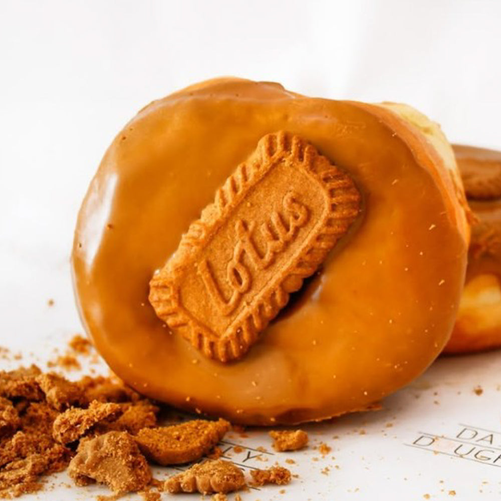 Biscoff Doughnuts - Vegan