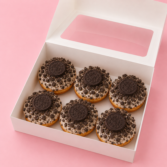 Cookies and Cream Doughnut - Vegan