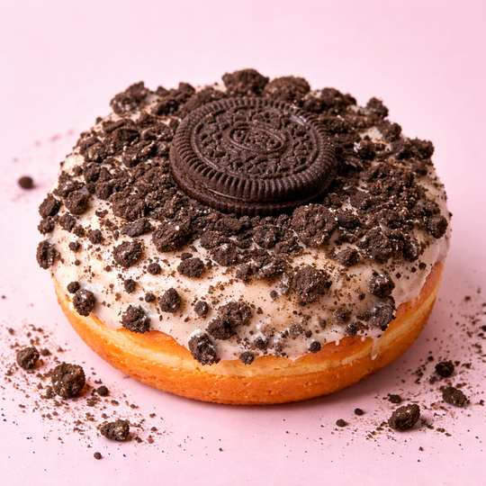 Cookies and Cream Doughnut - Vegan