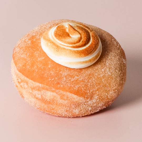 Lemon Meringue Doughnuts