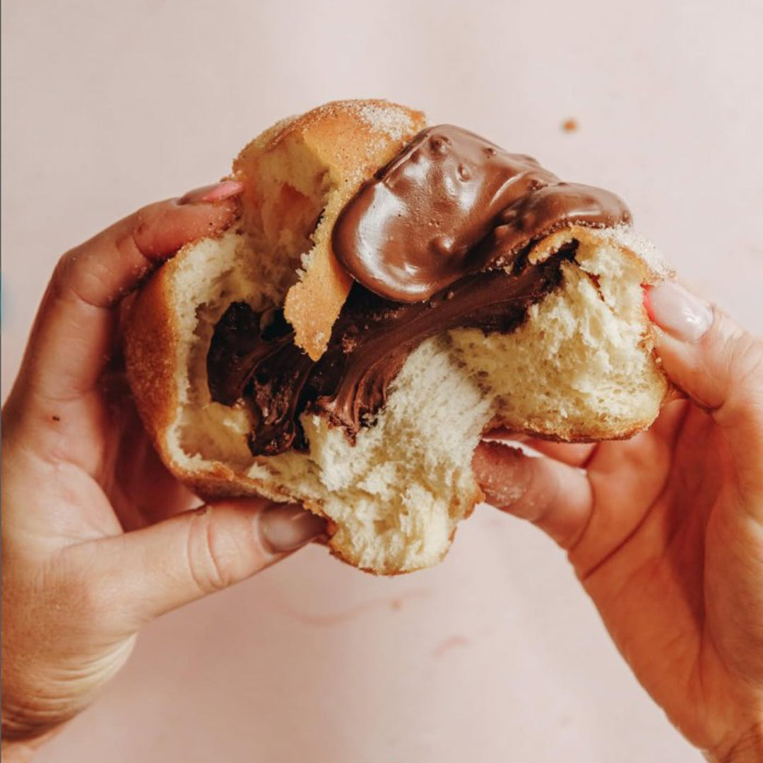 Nutella Filled Doughnuts