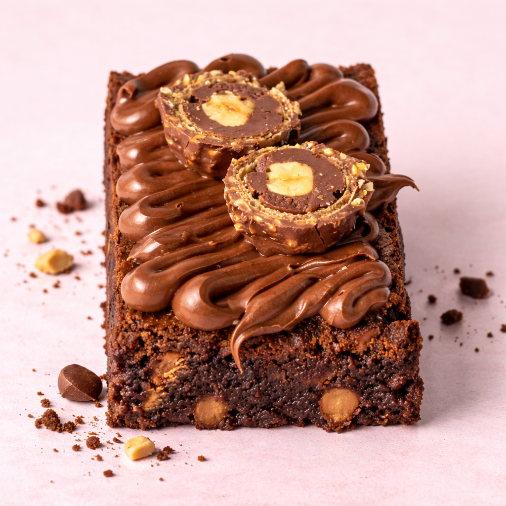 Nutella Hazelnut Brownies