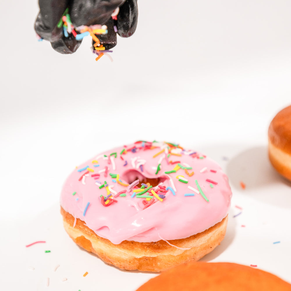 Strawberry Glaze Doughnuts