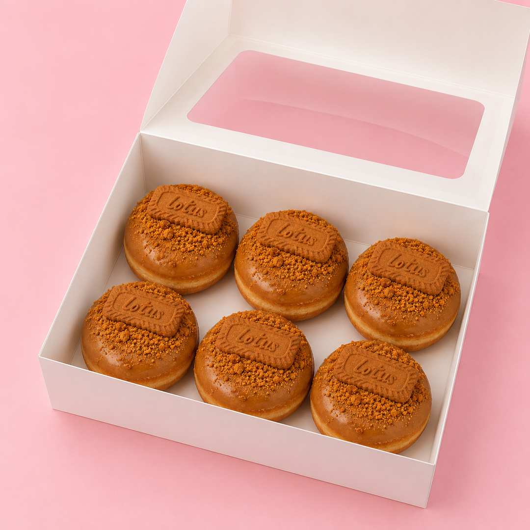 Biscoff Doughnuts - Vegan