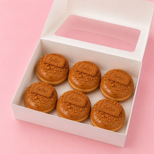 Biscoff Doughnuts - Vegan