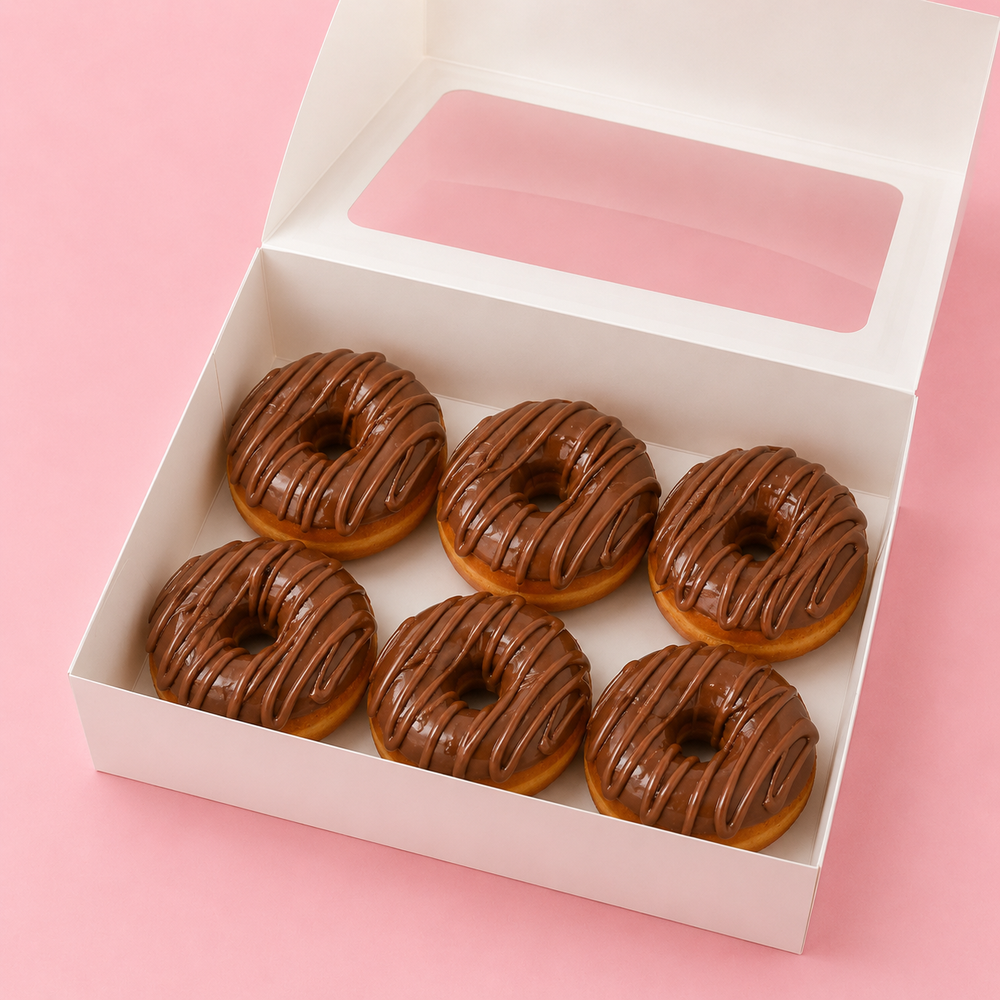 Chocolate Glaze Doughnuts