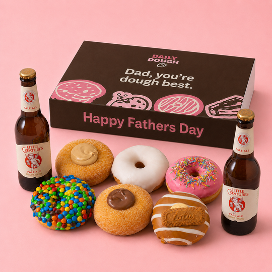 Box of 6 Father's Day Doughnuts + Beers
