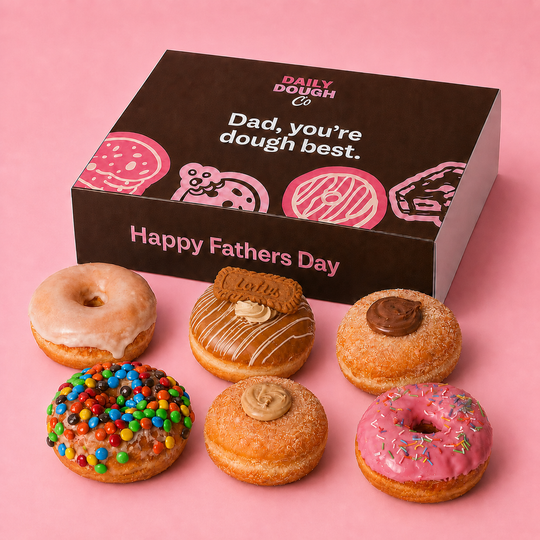 Box of 6 Father's Day Doughnuts