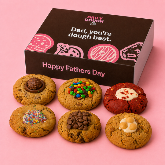 Box of 6 Father's Day Cookies